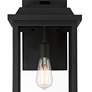 3_John Timberland Eastcrest 20 1/2" Textured Black Outdoor Wall Light more views