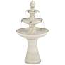 Watch A Video About the Formentera Ceramic 3 Tier LED Outdoor Floor Fountain