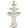 Watch A Video About the Formentera Ceramic 3 Tier LED Outdoor Floor Fountain