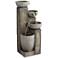 John Timberland Four Tier 40 1/2" High LED Cascading Floor Fountain