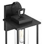 3_John Timberland Frederick 15 1/2" High Sand Black Outdoor Wall Light more views