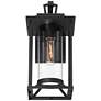 5_John Timberland Frederick 15 1/2" Sand Black Outdoor Lights Set of 2 more views