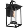 7_John Timberland Frederick 15 1/2" Sand Black Outdoor Lights Set of 2 more views