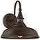 John Timberland Gough 12 1/2" Bronze Motion Sensor Outdoor Barn Light