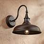 Thumbnail1 of John Timberland Gough 12 1/2" Bronze Motion Sensor Outdoor Barn Light