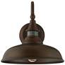 John Timberland Gough 12 1/2" Bronze Motion Sensor Outdoor Barn Light