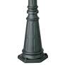 4_John Timberland Hepworth 76 3/4" High Black Outdoor Light Post more views