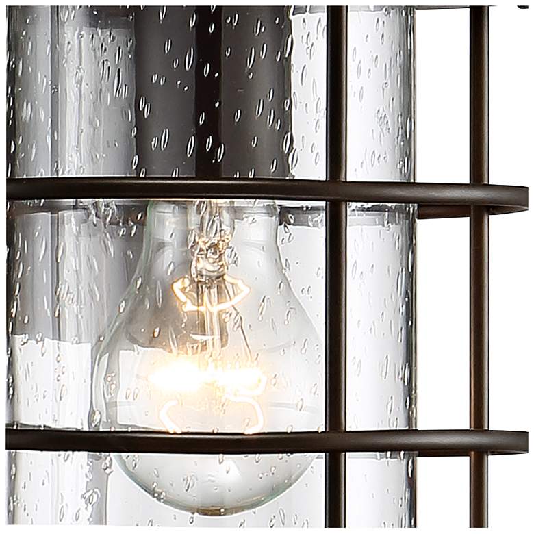 Image 4 John Timberland Hogan 14" High Bronze Motion Sensor Outdoor Wall Light more views