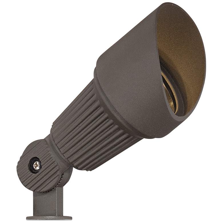 Image 3 John Timberland Hooded Bronze 7 1/2" LED Landscape Spotlight