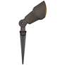 6_John Timberland Hooded Bronze 7 1/2" LED Landscape Spotlight more views