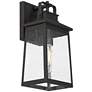 7_John Timberland Jubliee 13" High Black Outdoor Wall Light Set of 2 more views