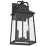 6_John Timberland Jubliee 17 1/4" High Black 2-Light Outdoor Wall Light more views