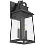 7_John Timberland Jubliee 17 1/4" High Black 2-Light Outdoor Wall Light more views