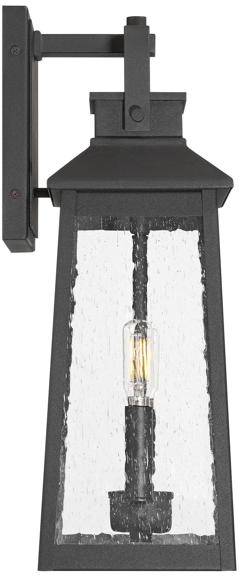 John Timberland Jubliee 17 1/4" High Black 2-Light Outdoor Wall Light