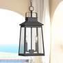 Thumbnail1 of John Timberland Jubliee 19 1/4" Black 2-Light Outdoor Hanging Light