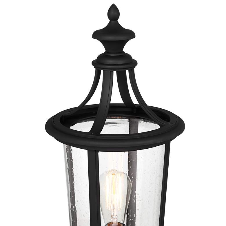 Image 3 John Timberland Leto 24 1/2" High Black Outdoor Post Light more views