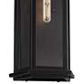 4_John Timberland Lydia 20" High Matte Black Outdoor Wall Light more views