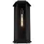 6_John Timberland Lydia 20" High Matte Black Outdoor Wall Light more views