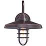 3_John Timberland Marlowe 16 3/4" Bronze Outdoor Wall Lights Set of 2 more views