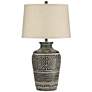 Watch A Video About the Miguel Earth Tone Southwest Rustic Jar Table Lamp