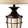 5_John Timberland Mission Cage 33" Night Light Table Lamp with Dimmer more views