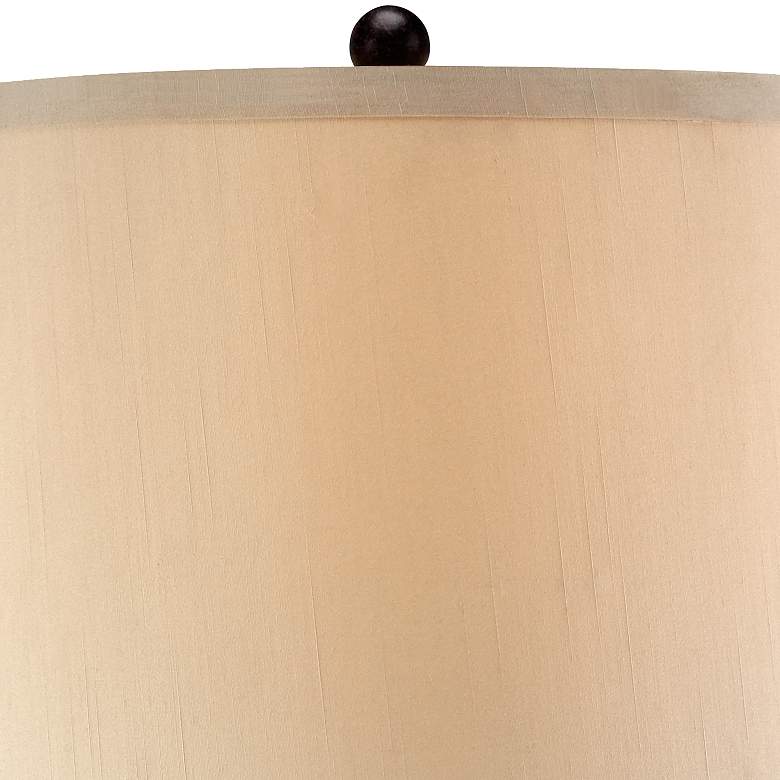 Image 3 John Timberland Mission Cage 33" Night Light Urn Table Lamps Set of 2 more views