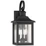 6_John Timberland Moray Bay 17 3/4" Black 3-Light Outdoor Wall Light more views