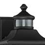John Timberland Moray Bay Black 11.5" Motion Sensor Outdoor Wall Light