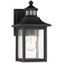 2_John Timberland Moray Bay Black 11 1/2" Motion Sensor Outdoor Light
