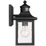 7_John Timberland Moray Bay Black 11 1/2" Motion Sensor Outdoor Light more views