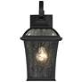 5_John Timberland Mosconi 15" Black Carriage Outdoor Lights Set of 2 more views