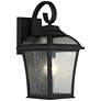 6_John Timberland Mosconi 15" Black Carriage Outdoor Lights Set of 2 more views