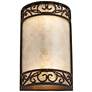 2_John Timberland Natural Mica Collection 12 1/2" Wall Sconce
