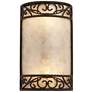 5_John Timberland Natural Mica Collection 12 1/2" Wall Sconce more views