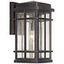2_John Timberland Neri 16" Mission Oil-Rubbed Bronze Outdoor Wall Light