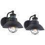 Thumbnail2 of John Timberland Oberlin 9" Black Auto-On Motion Sensor Outdoor Light