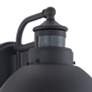 Thumbnail3 of John Timberland Oberlin 9" Black Auto-On Motion Sensor Outdoor Light more views