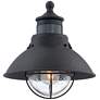 Thumbnail4 of John Timberland Oberlin 9" Black Dusk to Dawn Motion Sensor Barn Light more views