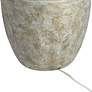 John Timberland Otero 27" Mottled Stone Finish Rustic Jug Table Lamp