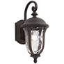 2_John Timberland Park Sienna 16 3/4" Bronze Scroll Outdoor Wall Light