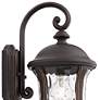 3_John Timberland Park Sienna 16 3/4" Bronze Scroll Outdoor Wall Light more views