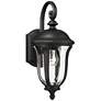 2_John Timberland Park Sienna 16 3/4" High Black Outdoor Wall Light