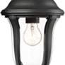 4_John Timberland Park Sienna 16 3/4" High Black Outdoor Wall Light more views
