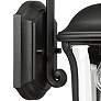 5_John Timberland Park Sienna 16 3/4" High Black Outdoor Wall Light more views