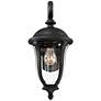 6_John Timberland Park Sienna 16 3/4" High Black Outdoor Wall Light more views