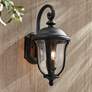 1_John Timberland Park Sienna 22 1/4" High Downbridge Outdoor Wall Light