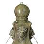 Thumbnail3 of John Timberland Royal Lion 54" High Garden Pedestal Outdoor Fountain more views