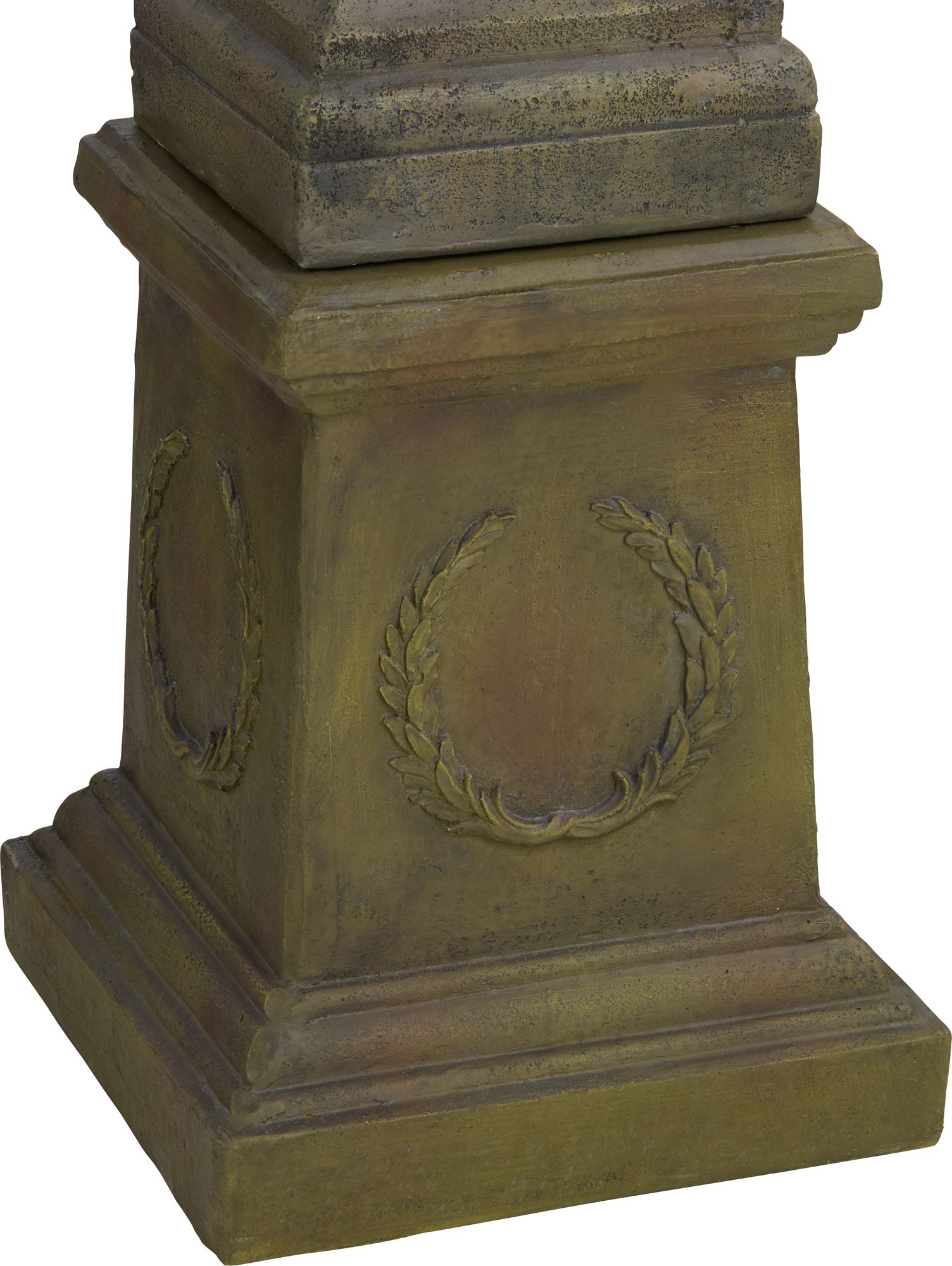 John Timberland Royal Lion 54" High Garden Pedestal Outdoor Fountain