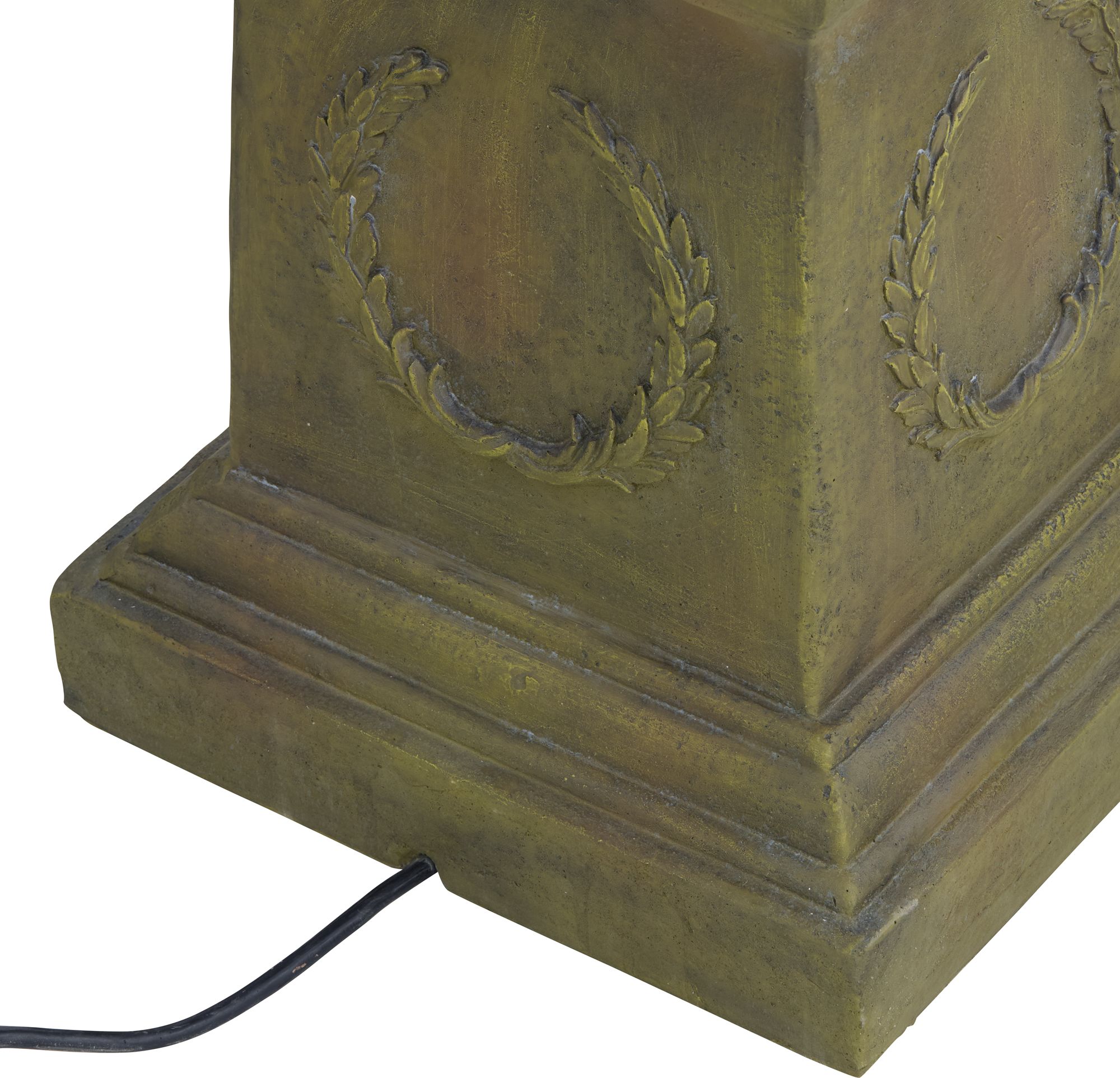 John Timberland Royal Lion 54" High Garden Pedestal Outdoor Fountain