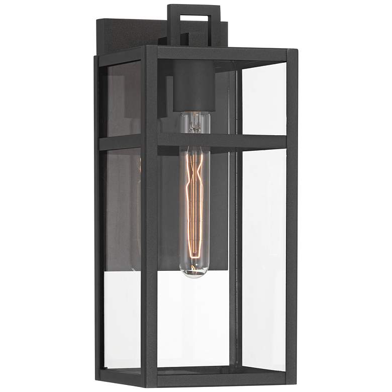Image 2 John Timberland San Lucas 14 1/2" Marine Grade Black Outdoor Light